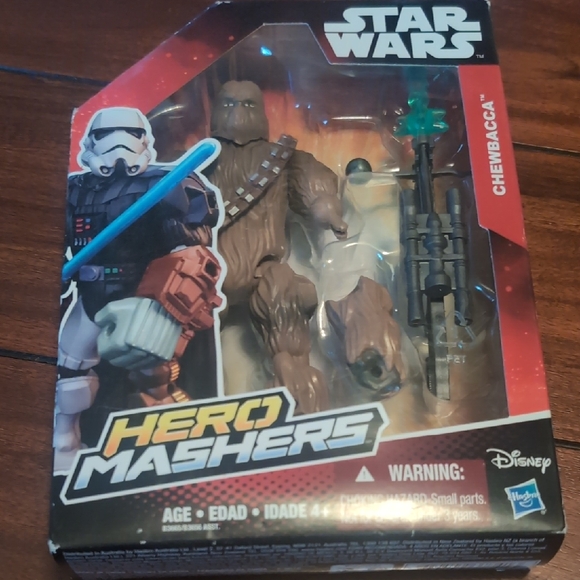 Hasbro Other - Hasbro Star Wars Hero Mashers Chewbacca Figure with Accessories
